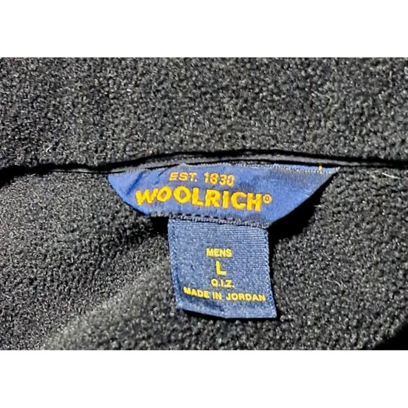 Woolrich Mens Black Fleece Vest L - Picture 2 of 9